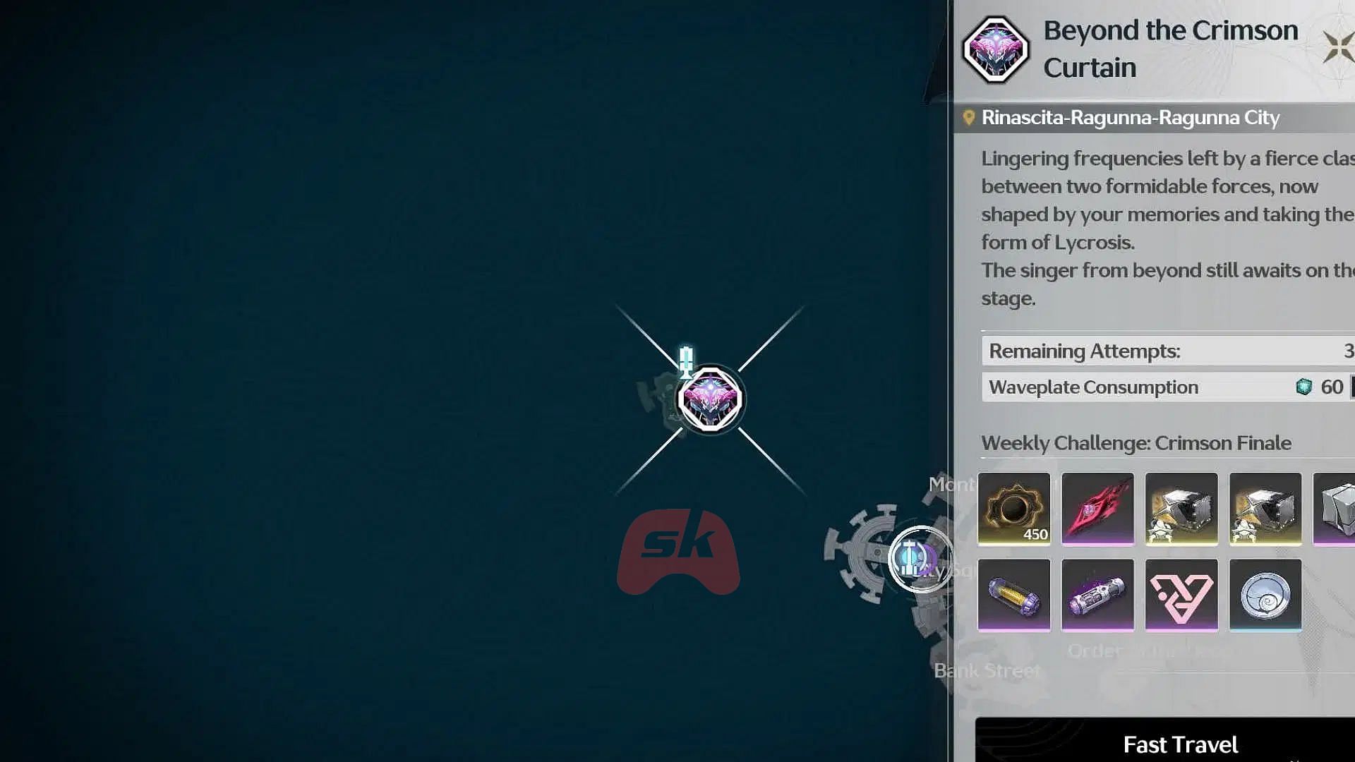 The boss location in the game (Image via Sportskeeda Gaming, Kuro Games)